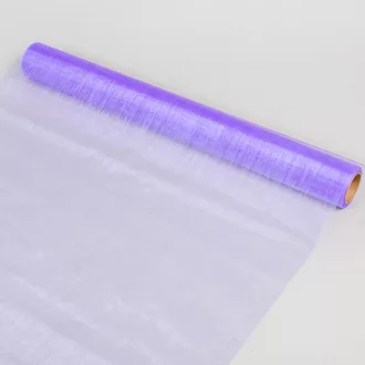 Organza tekercs 21 lila 48cmx10m 