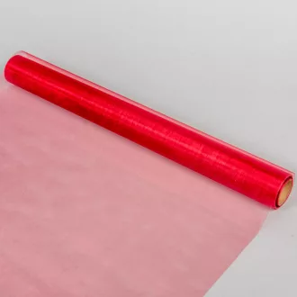 Organza tekercs 37 bordó 48cmx10m