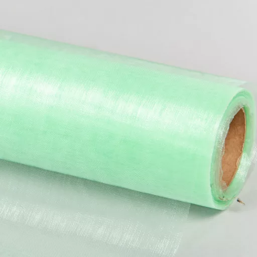 Organza tekercs 80 menta zöld 48cmx10m