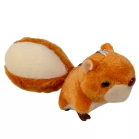 Plüss múkusos kulcstartós 13cm