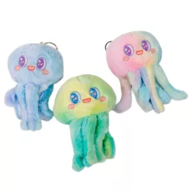 Plüss meduza színes 14 cm 