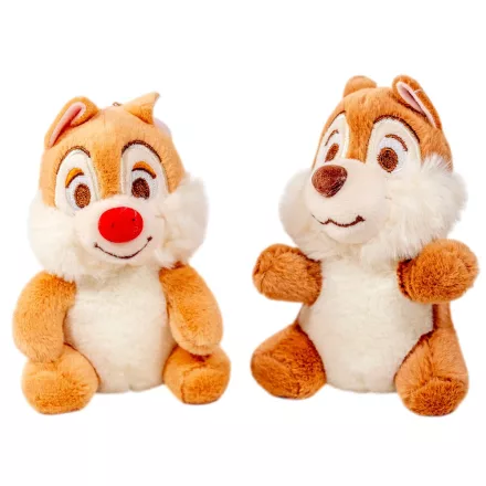 Plüss mókus kulcstartóval 12cm