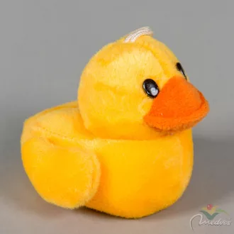 Plüss kacsa sárga 8cm
