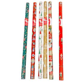 Csomagoló papír karácsonyi mintával mix 70x200cm