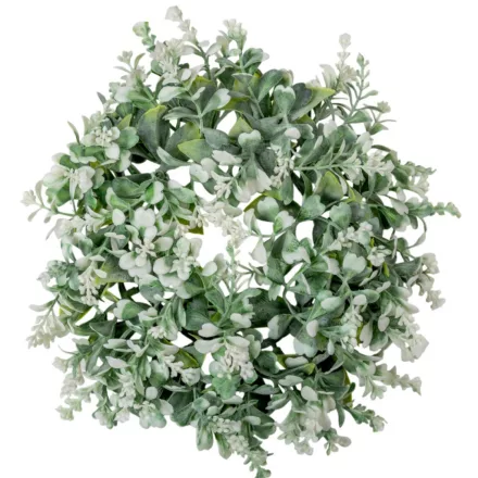 Koszorú zöld D22cm 24db/#