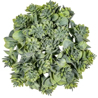 Kövirózsás koszorú D25cm