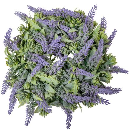 Levendula koszorú D30cm 18db/#