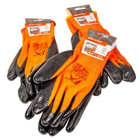 Kesztyű pár narancs-fekete