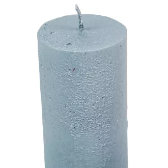 Rusztikus metál henger 40x100mm kék 4db/csom (db ár)