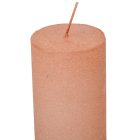 Rusztikus metál henger 40x100mm lazac 4db/csom (db ár)