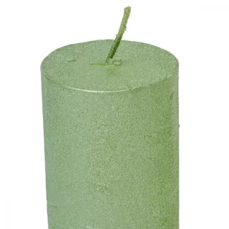 Rusztikus metál henger 40x100 mm Menta 4db/csom (db ár)