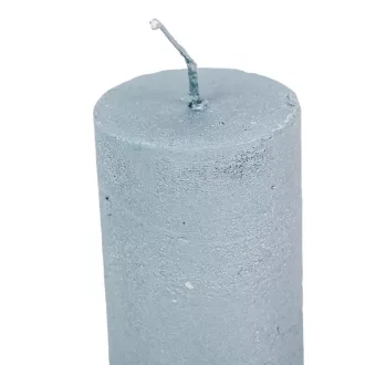 Rusztikus metál henger 40x75mm kék 4db/csom (db ár)