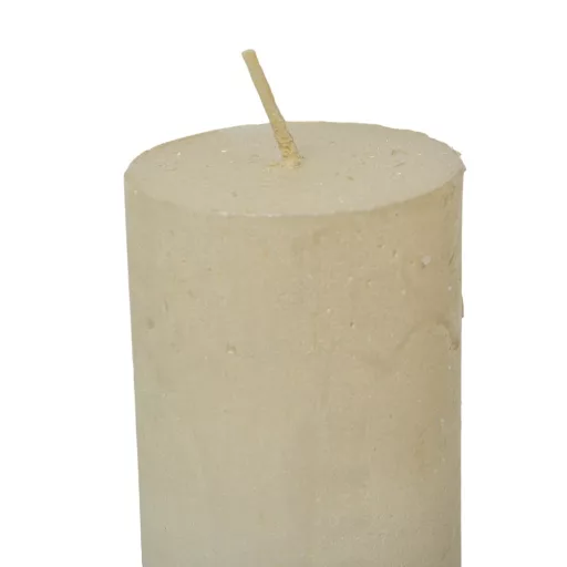 Rusztikus metál henger 50x120mm ivory 4db/csom (db ár)