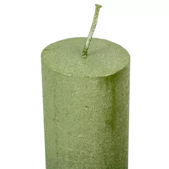 Rusztikus metál henger 50x120 mm menta  4db/csom (db ár)