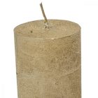 Rusztikus metál henger 50x120mm vil arany 4db/csom (db ár)