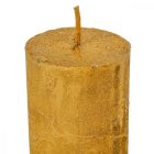 Rusztikus metál henger 50x90mm arany 4db/csom (db ár)