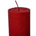 Rusztikus metál henger 50x90 mm Bordó 4db/csom (db ár)