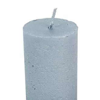 Rusztikus metál henger 50x90mm kék 4db/csom (db ár)