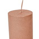 Rusztikus metál henger 50x90mm lazac 4db/csom (db ár)