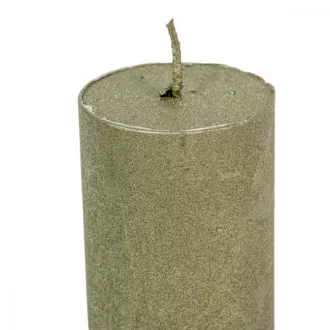 Rusztikus metál henger 50x90mm oliva 4db/csom (db ár)