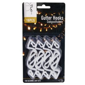 Fényfüzér akasztós csatornára 7cm 16db-os