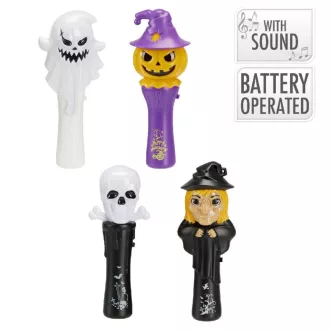 Halloween varázspálca hanggal 17cm 