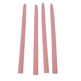 Szálas gyertya 17cm rózsaszín 10db-os (db ár)