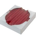 Mártott spitz gyertya bordó 20cm (db ár) 20db/csom