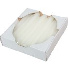 Mártott spitz gyertya fehér 20cm (db ár) 20db/csom