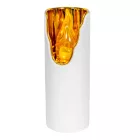 LED-es mécses (elemmel) arany meleg M11x4 cm 