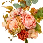Rózsa, narunkulusz, hortenzia köteg 6v. mix M30cm 24db/#