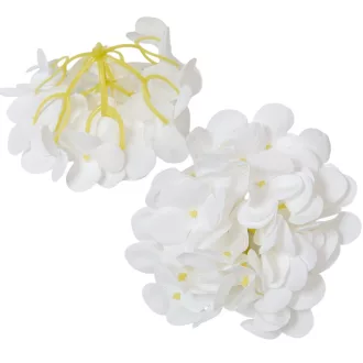 Hortenzia virágfej gumi 2 D13cm