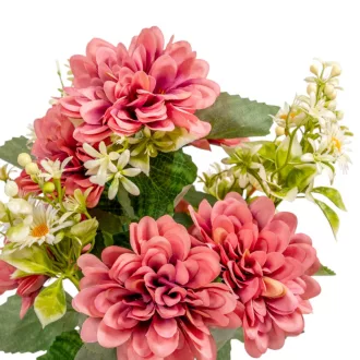Dália csokor 7v. mix M46cm 24db/#