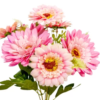 Gerbera csokor 7v. mix M34cm 48db/#