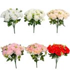 Szegfű csokor rezgővel 18v. M38cm 72db/#