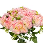 Szegfű csokor rezgővel 18v. M38cm 72db/#