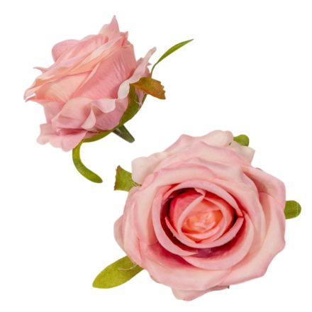 Rózsa virágfej mályva D7cm 24db/csom