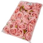 Rózsa virágfej mályva D7cm 24db/csom