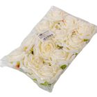 Gyémántrózsafej világos ivory 7cm 12db/csom