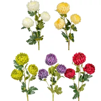 Krizantém ág 3v. mix M60cm 40db/#