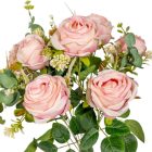 Rózsa csokor 8v. M48cm 24db/#