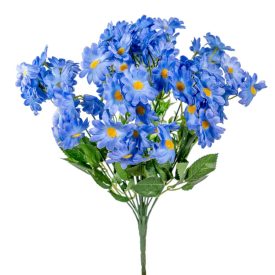 Margaréta csokor 18ág kék M38cm