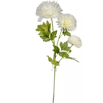 Krizantém ág 3v. krém M75cm 48db/#