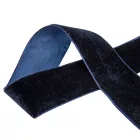 Bársony szalag navy kék 4cmx10y