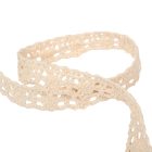 Natúr csipke szalag 2cmx5y