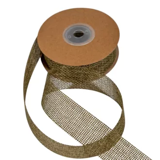 Lenvászon szalag keki 2,5cmx10yard