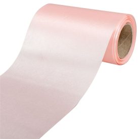 Szatén tekercs 94 halvány napsárga 12cmx10m