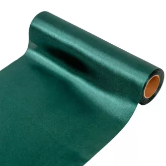 Szatén tekercs 194 smaragdzöld 23cm x10m