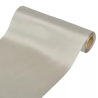 Szatén tekercs 39 világosezüst 23cm x10m