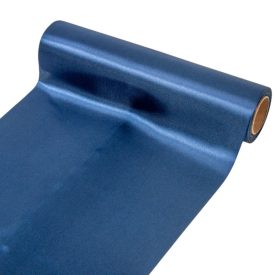 Szatén tekercs 75 navy kék 23cmx10m
